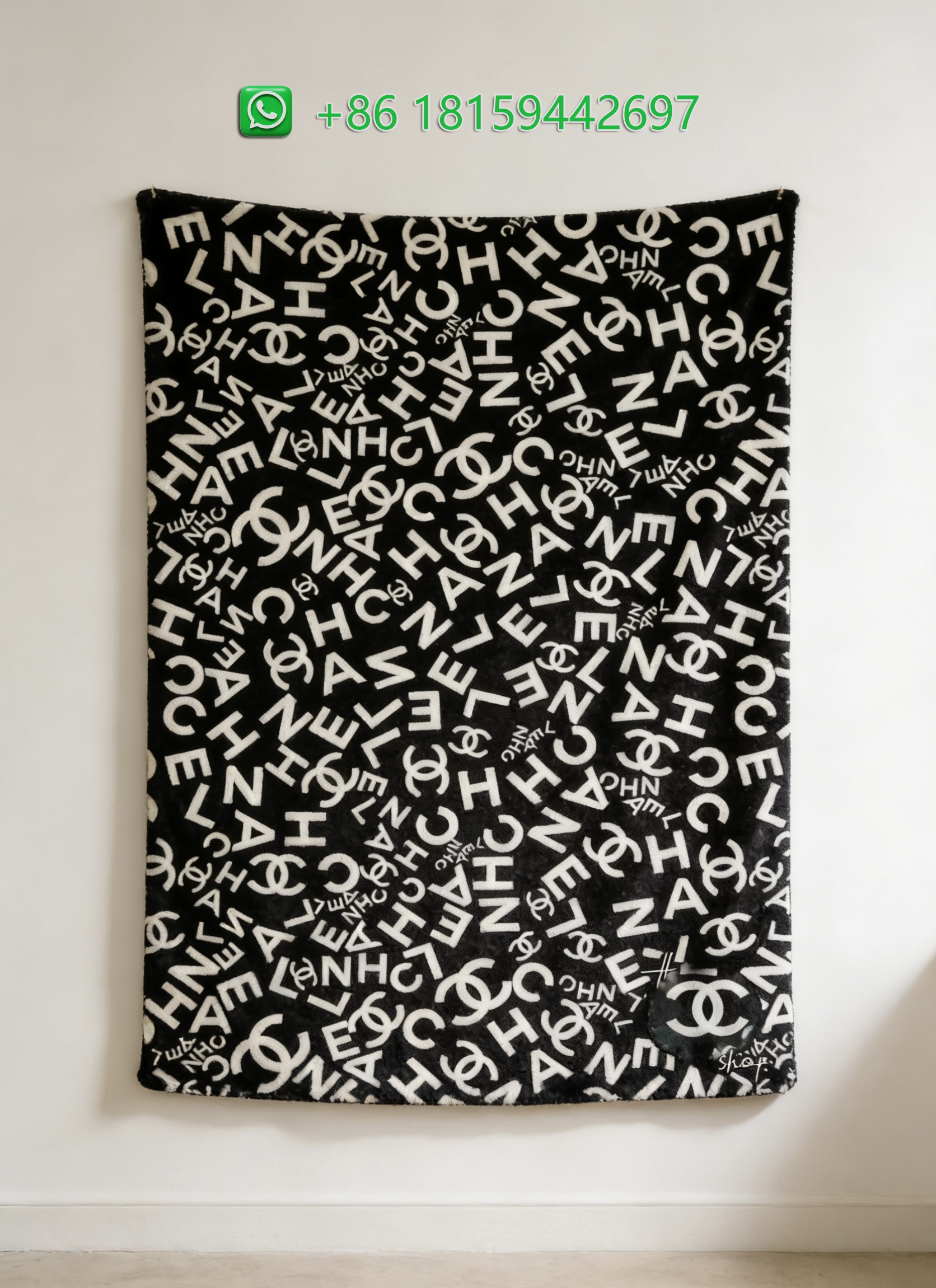Chanel Throw Blankets